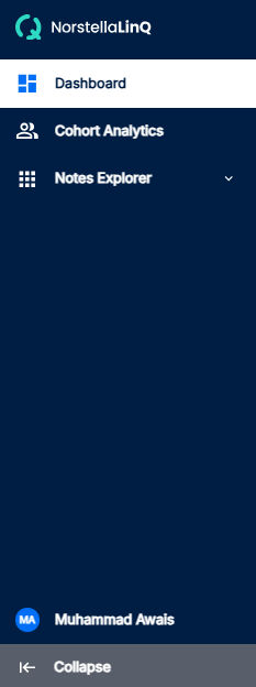 NorstellaLinQ Sidebar - Expanded View