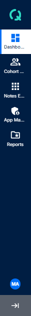 Sidebar collapsed view
