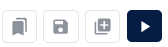 Action buttons interface showing bookmark, save, add, and build icons