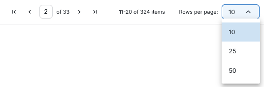 Pagination Controls